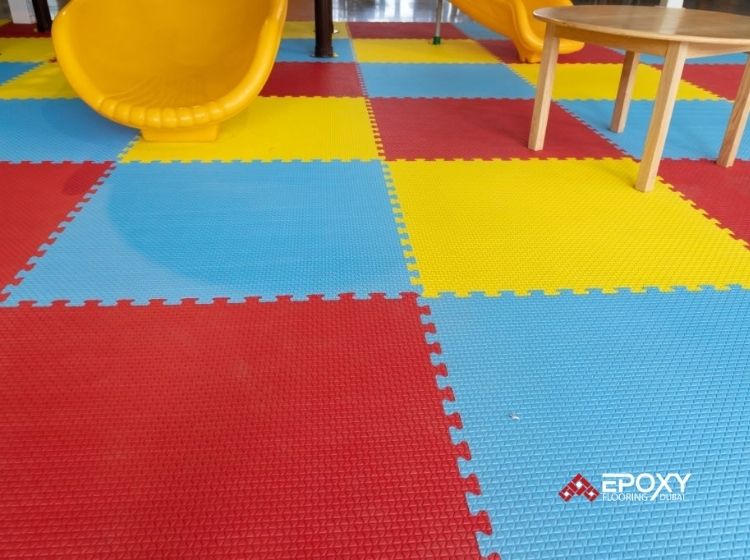 Rubber Tiles Flooring In UAE