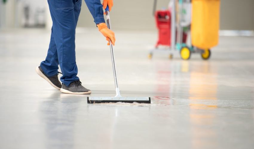 How to Clean your Epoxy Floor