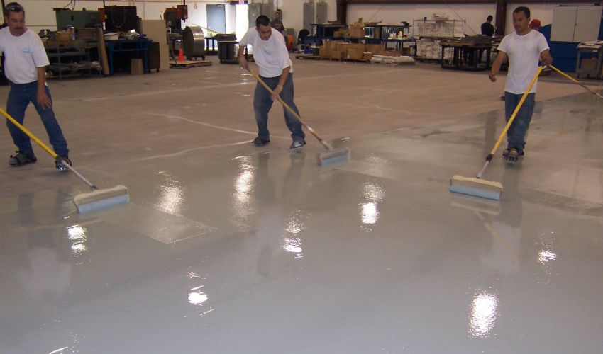 Strength Epoxy floor