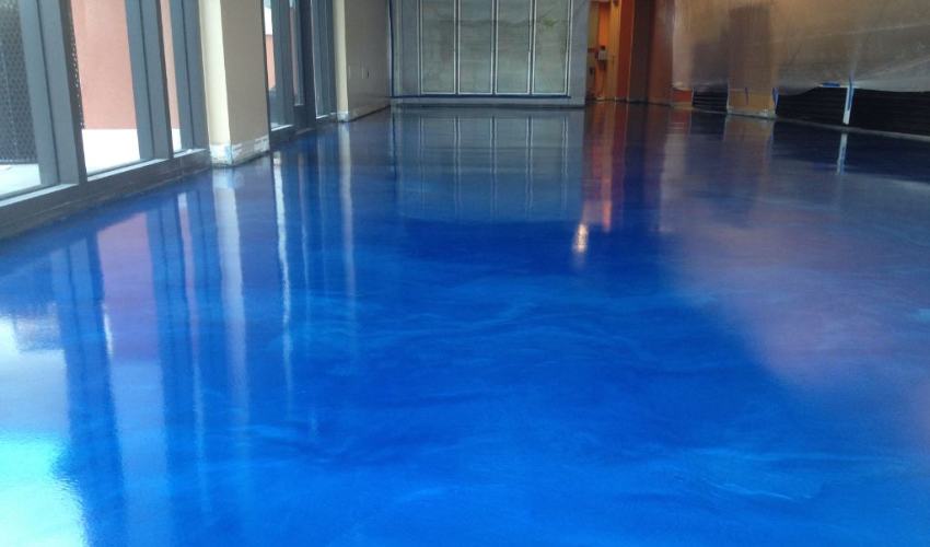 Self-Dispersing Epoxy Flooring